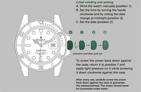 set a rolex watch|Rolex watch setting instructions.